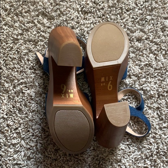 New mix no.6 shoes size 7 - Picture 3 of 5